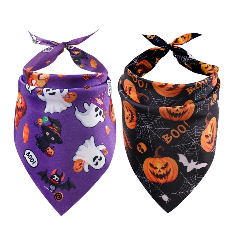 Halloween Dog Bandana Set (2 Pack)