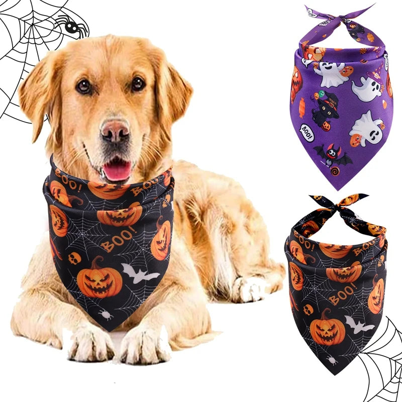 Halloween Dog Bandana Set (2 Pack)